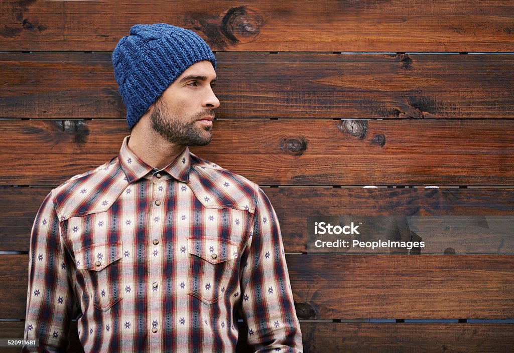 Ein trendiges winter - Lizenzfrei Mode Stock-Foto