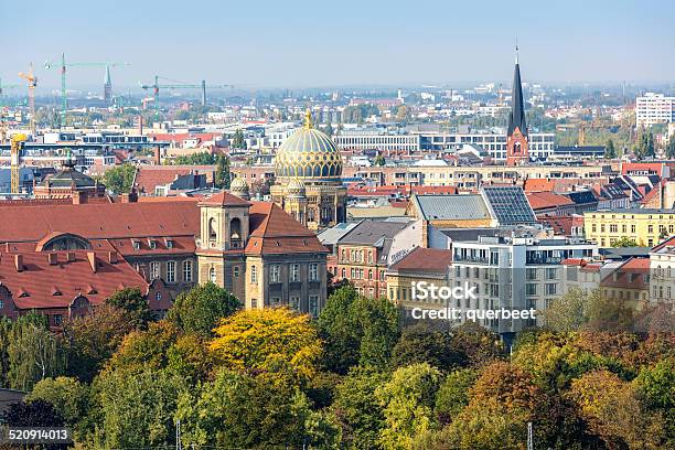 Skyline Von Berlin Mit Synaptic Cleft Stockfoto und mehr Bilder von Berlin - Berlin, Judentum, Synagoge