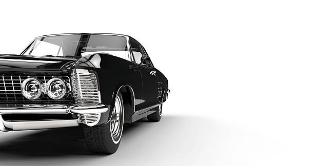 istock Vintage American Car - cut shot 520935570