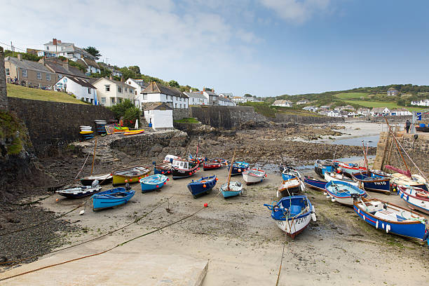 istock Coverack harbour  Cornwall England UK The Lizard peninsula low tide 520942145