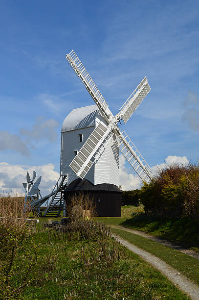 istock Traditional corn windmill in West Sussex. 520942804