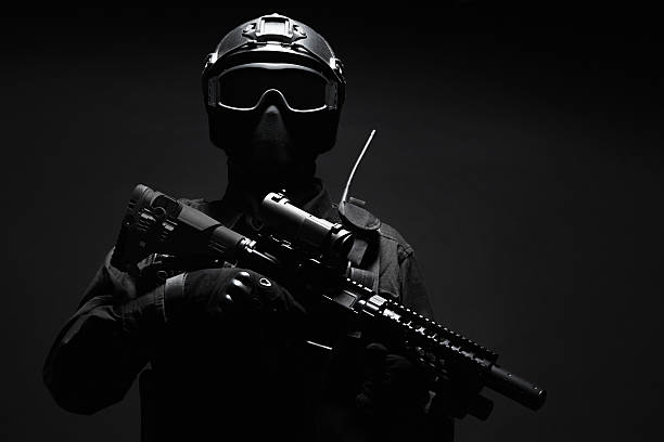 istock Spec ops police officer SWAT 520943918