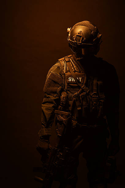 istock Spec ops police officer SWAT 520944876