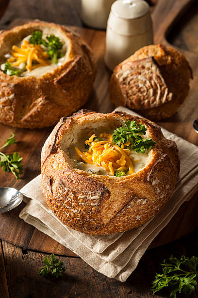 istock Homemade Broccoli and Cheddar Soup 520944891