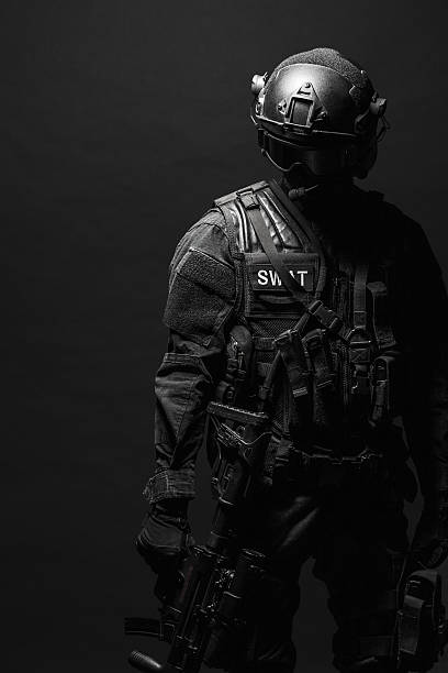 istock Spec ops police officer SWAT 520945078