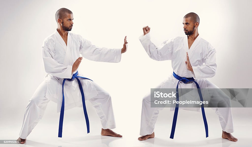Rule #1: Respect your opponent Two people performing martial arts Activity Stock Photo Rule #1: Respect your opponent Two people performing martial arts Activity Stock Photo