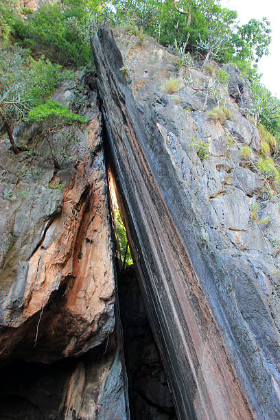 khao phing kan, phang ngathailand.kgm, tailândia - phuket province beach blue cliff imagens e fotografias de stock