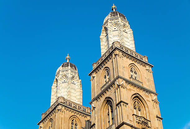 istock The towers of the Grossmunster 520947155