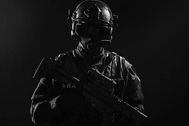 istock Spec ops police officer SWAT 520947472