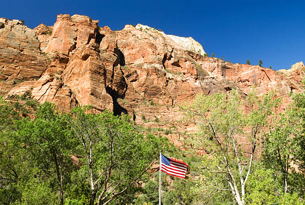 istock Zion American Flag 520947551