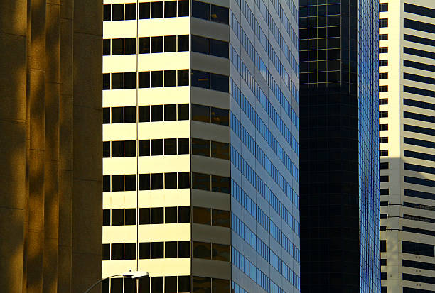 istock Minimalist style of tall buildings-Stock Image 520947567