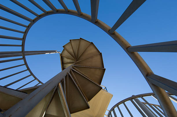 istock Spiral staircase, outdoors 520947881