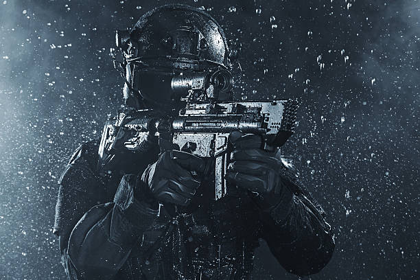 istock Spec ops police officer SWAT 520947932