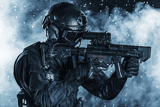 istock Spec ops police officer SWAT 520948662