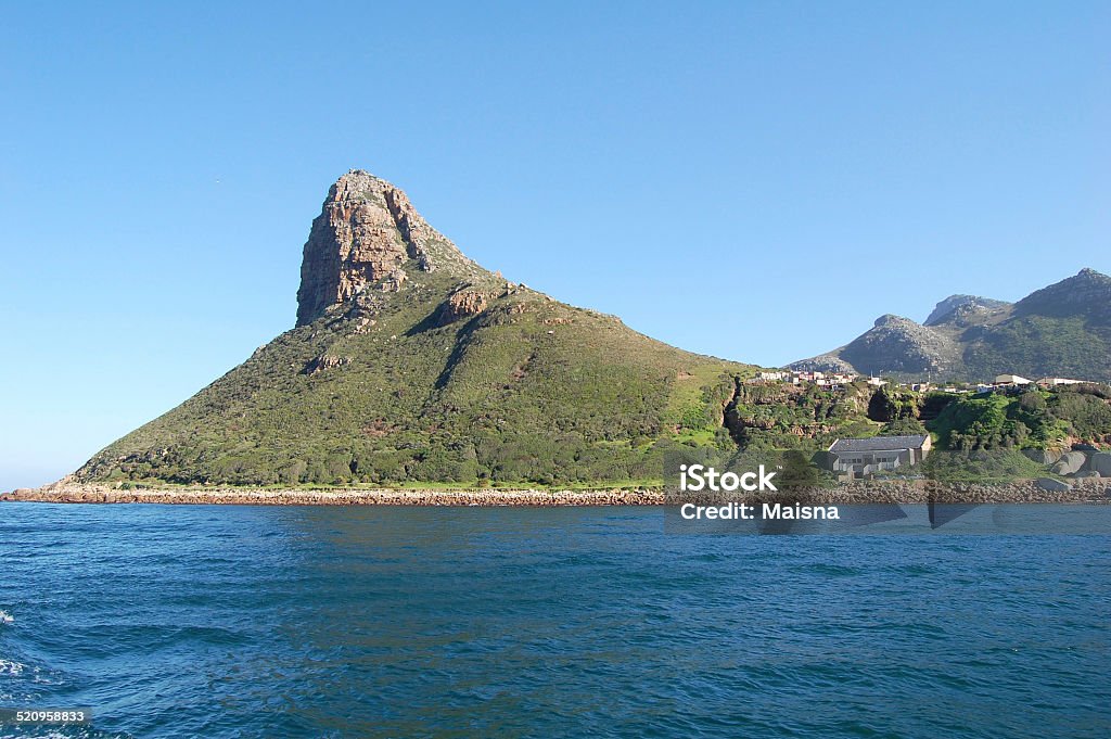 Sentinel Peak view of the Sentinel peak at the entrance to Hout Bay, South Africa Sentinel Peak Stock Photo