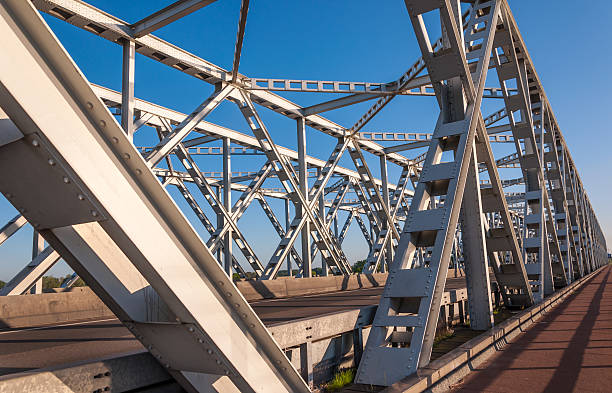 istock Part of an old Dutch truss bridge 520959187