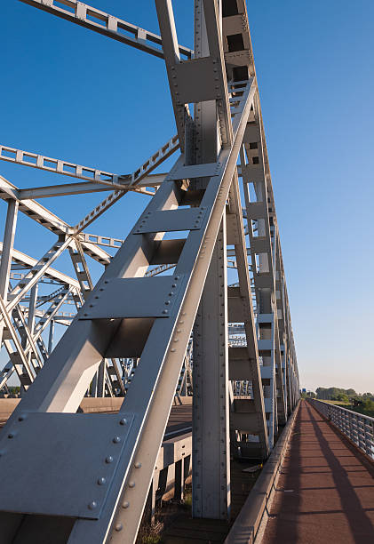 istock Part of an old Dutch truss bridge 520959191