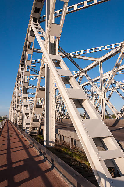 istock Part of an old Dutch truss bridge 520961453