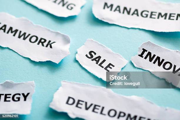 Paper Piece With Success Business Concept Word Innovation Stock Photo - Download Image Now