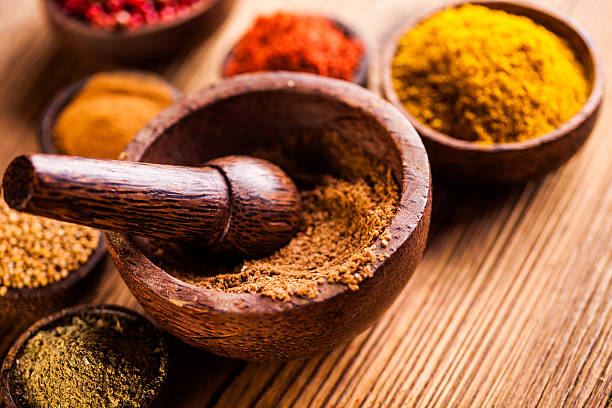 istock Asian seasoning, oriental theme with spices 520962289