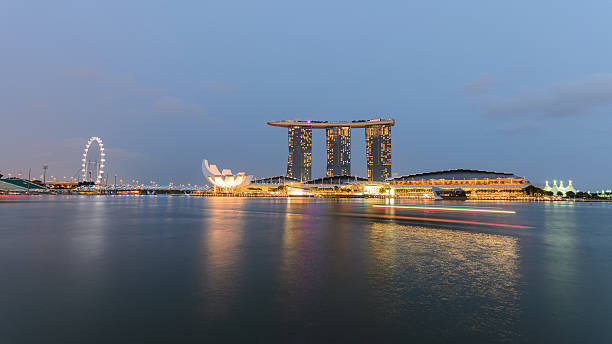 istock Singapore City at Night 520962297