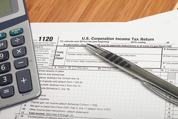 istock Income Taxes 520962359
