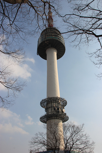 N Seoul Tower or YTN Seoul Tower or Namsan Tower or Seoul Tower, a communication and observation tower located on Namsan Mountain, the highest point in Central Seoul, South Korea, is renowned as a national landmark attracting thousands of tourists and locals every year.