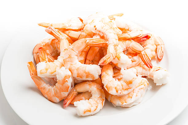 istock Heap of shrimps 520974417