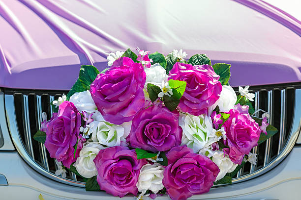 istock The elegant car for a wedding celebration 520974455