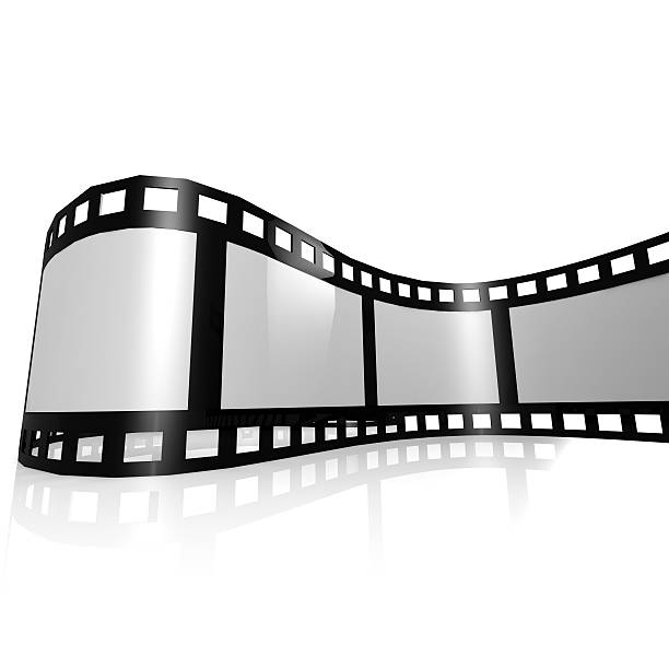 istock Isolated film strip 520975875