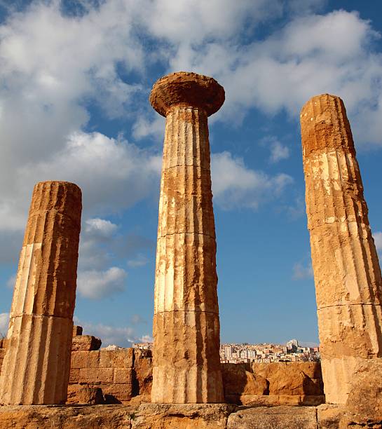istock Temple of Heracles - Agrigento Valley of temples 520977336