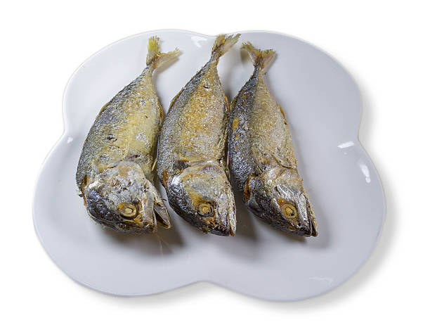 istock mackerel fry ,Thai food 520978769