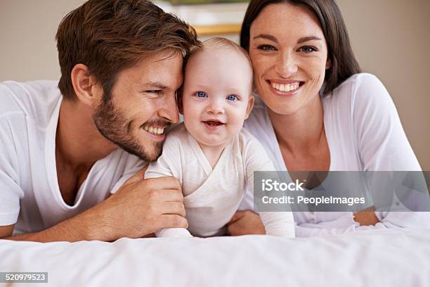 Shes Our Pride And Joy Stock Photo - Download Image Now - 6-11 Months, Adult, Affectionate