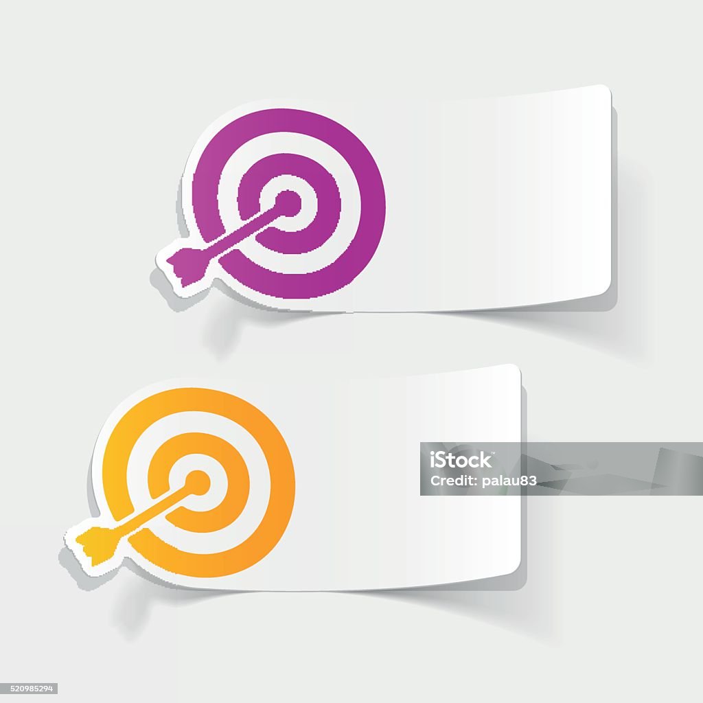 Design Elements Tagret Realistic Design Element Target Stock Illustration - Download Image Now ...