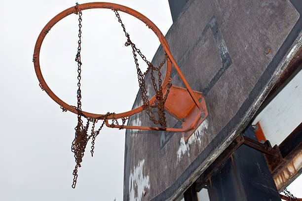 istock basketball basket, lost place 521000107