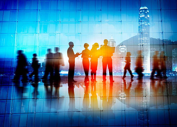 istock Group of Business People Working 521001295