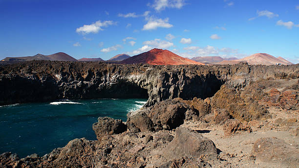 istock Los Hervideros, coastline in Lanzarote, Spain 521001419