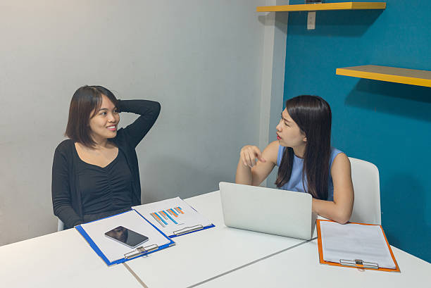 istock Team working together to find out better idea for business 521003502