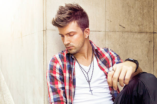 istock Street fashion model 521004506