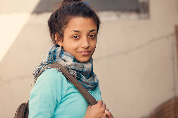 istock Beautiful indian girl smiling 521005148