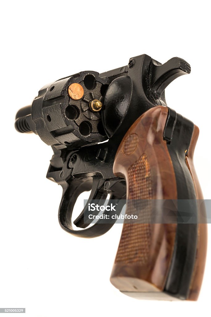 Handgun With One Bullet Russian Roulette Stock Photo - Download Image Now -  Gun, Loading, Russian Roulette - iStock