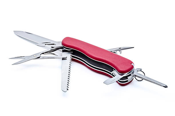 istock Swiss army knife isolated 521005819