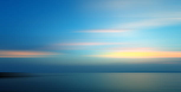 istock Motion blurred background of refraction in the sea 521007362