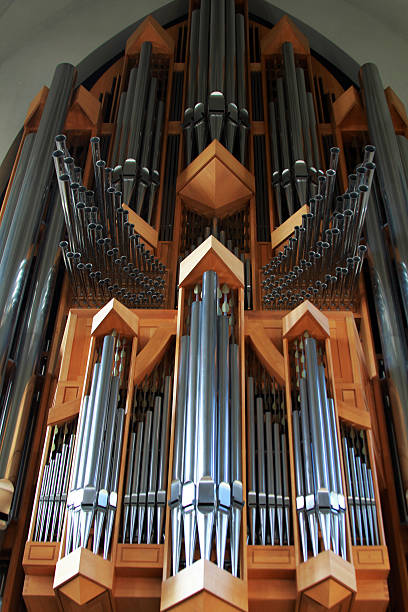 istock organ in the cathedral in Reykjavik city 521008024