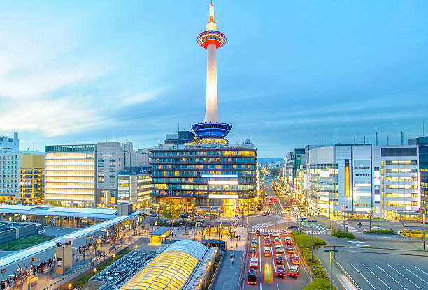istock cityscape of kyoto 521008072