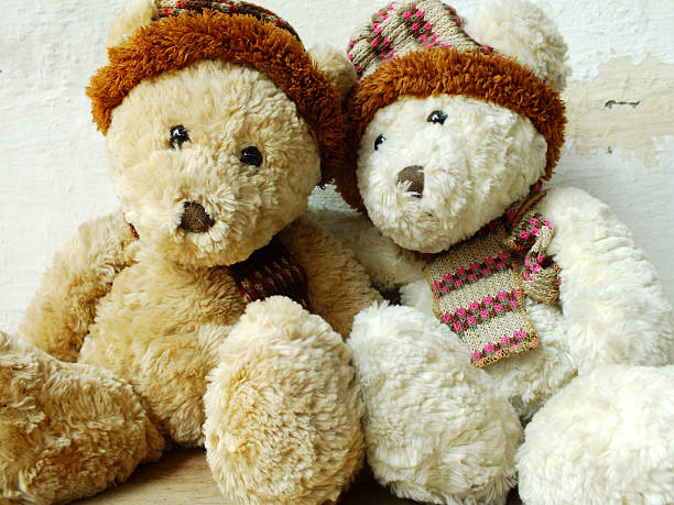 istock romantic couple of teddy bears 521015874