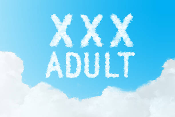 istock xxx adults message created from clouds on blue sky 521022447