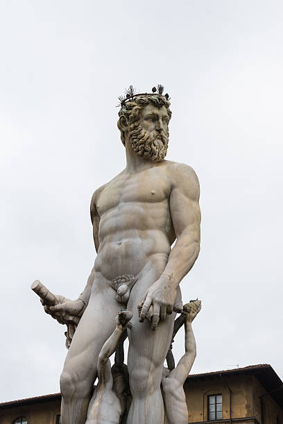 istock Fountain of Neptune in Florence, Italy 521023875