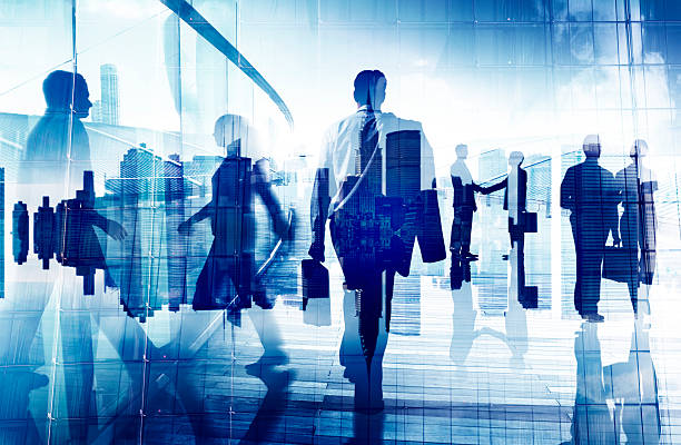 istock Business People in an Office Building 521027023