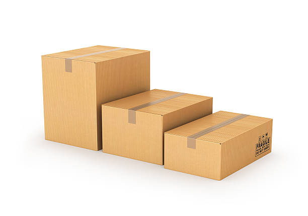 istock cartons of different sizes 521036338